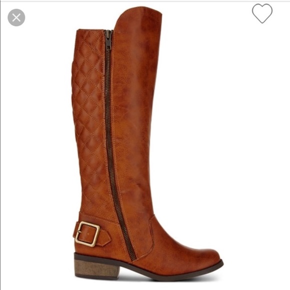 Arizona Jean Company Shoes - Quilted Arizona Cody boot in Cognac